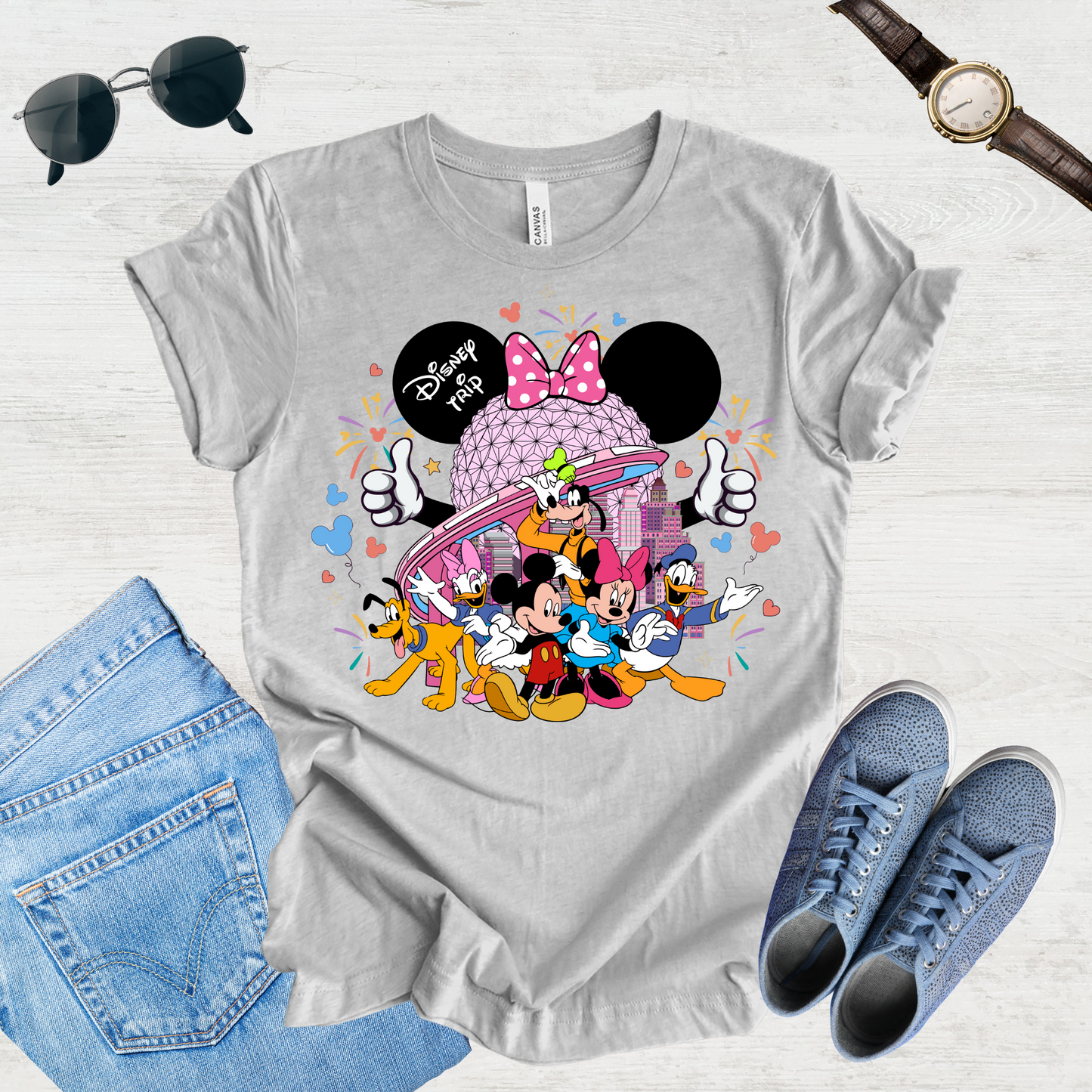 Minnie Mouse Ears & Memories Tee