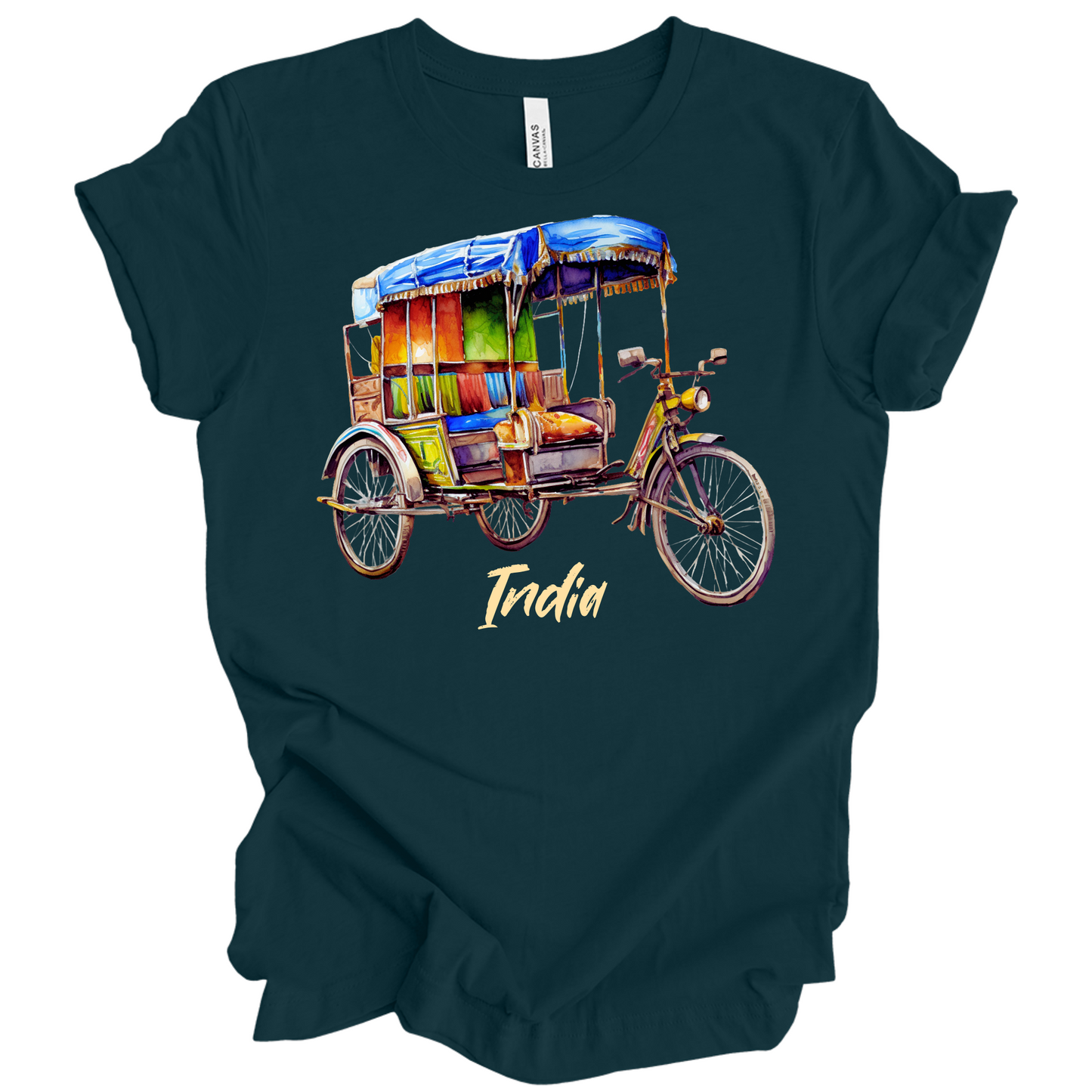 Rickshaw Rides: Explore India Tee