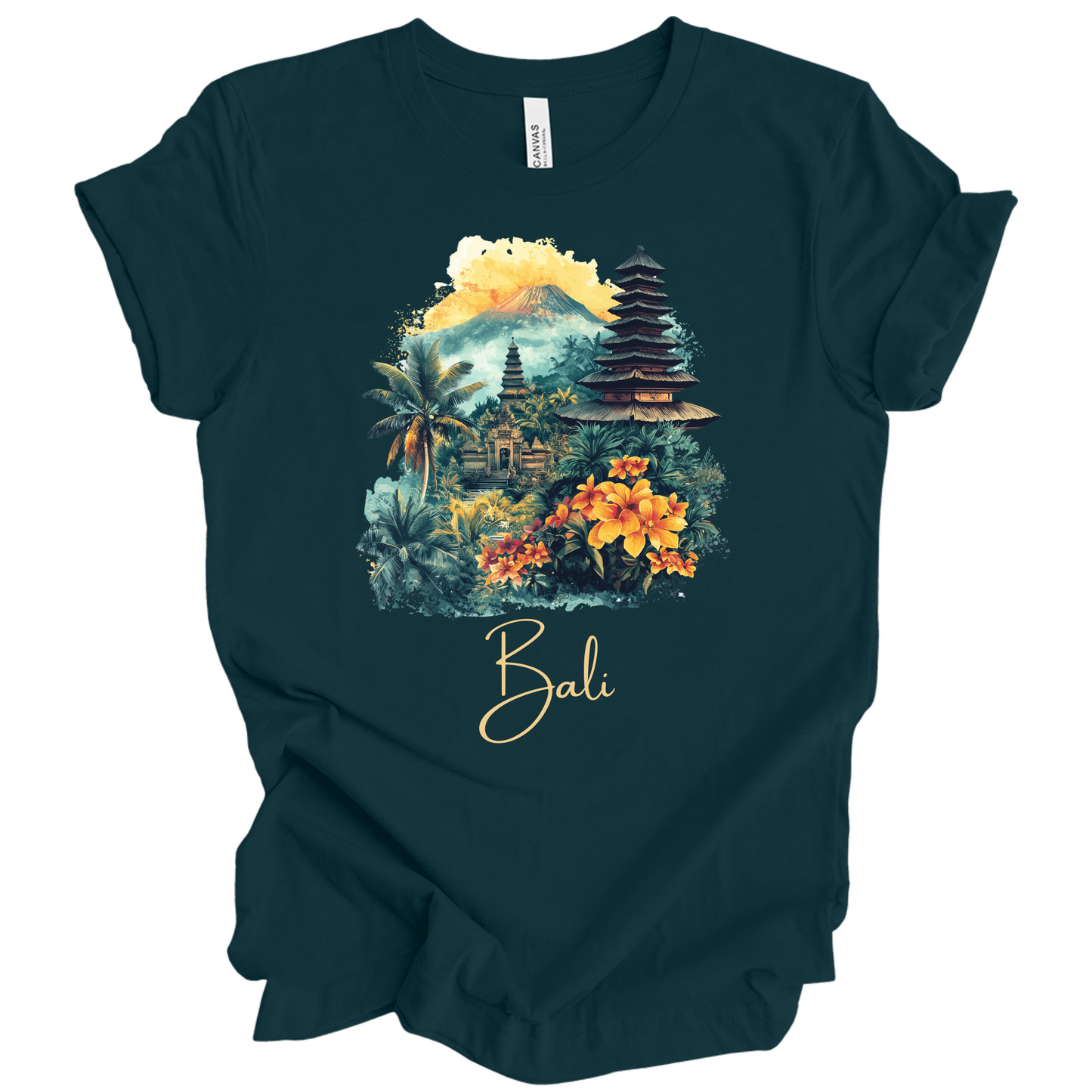 Bali Escape: Island Vibes, Timeless Comfort Unisex T-Shirt