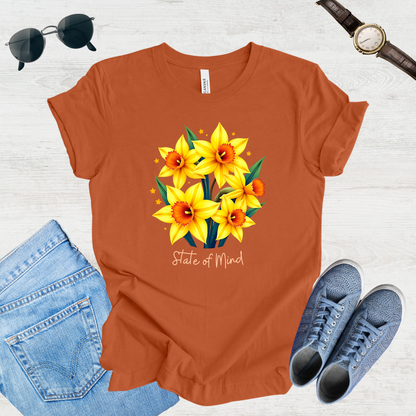 State of Mind Daffodil Bloom Tee