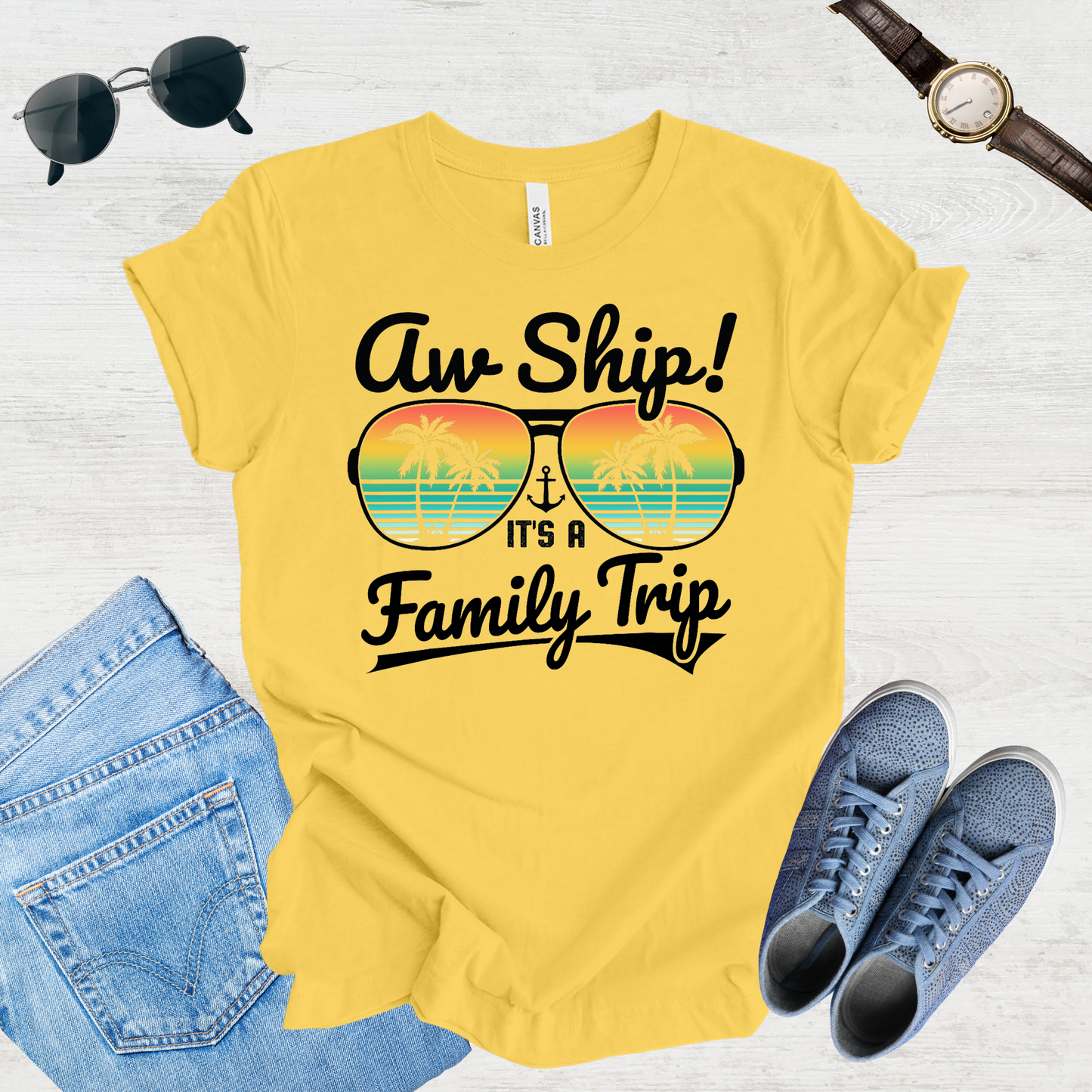 Aw Ship! Family Adventure Tee