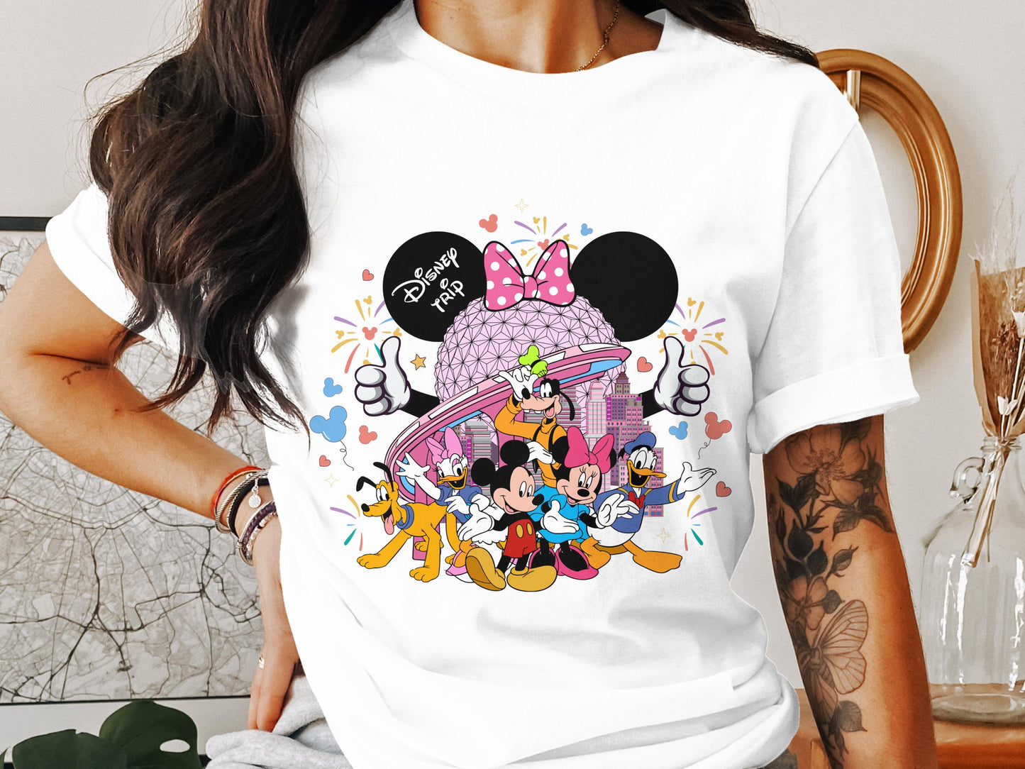 Minnie Mouse Ears & Memories Tee