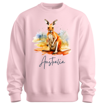 Aussie Hopper Kangaroo Travel Sweatshirt