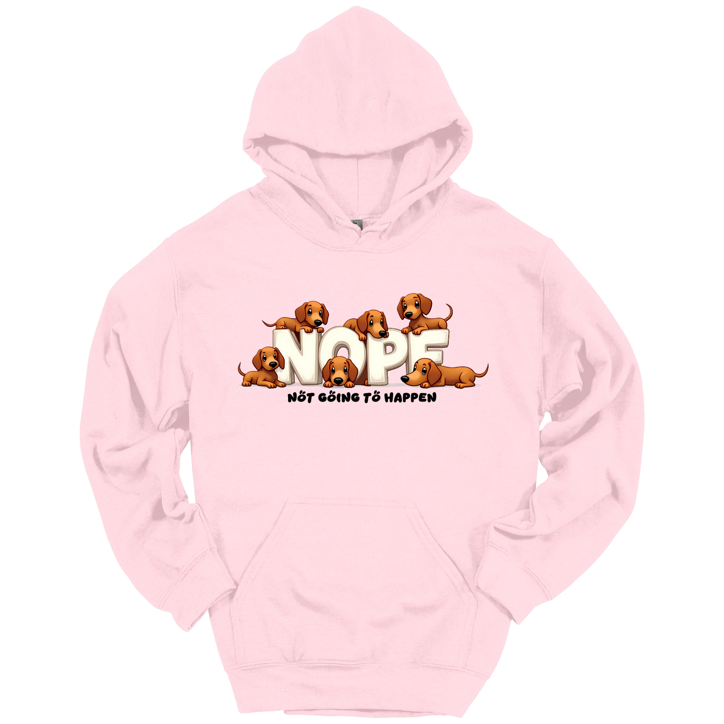 Dachshund NOPE Hoodie