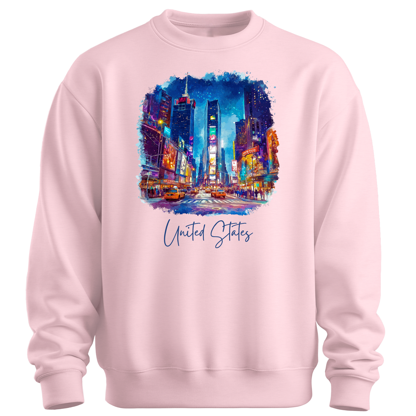 USA Time Square Sweatshirt