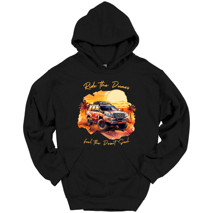 Desert Dreams: Dubai Safari Adventure Hoodie