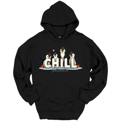 Chill Vibes Only – Penguin Edition Hoodie