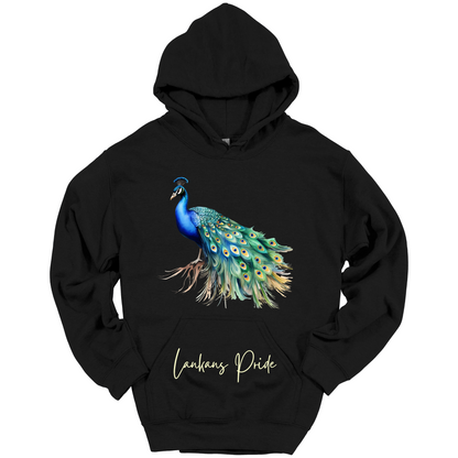 Majestic Peacock Sri Lanka Hoodie