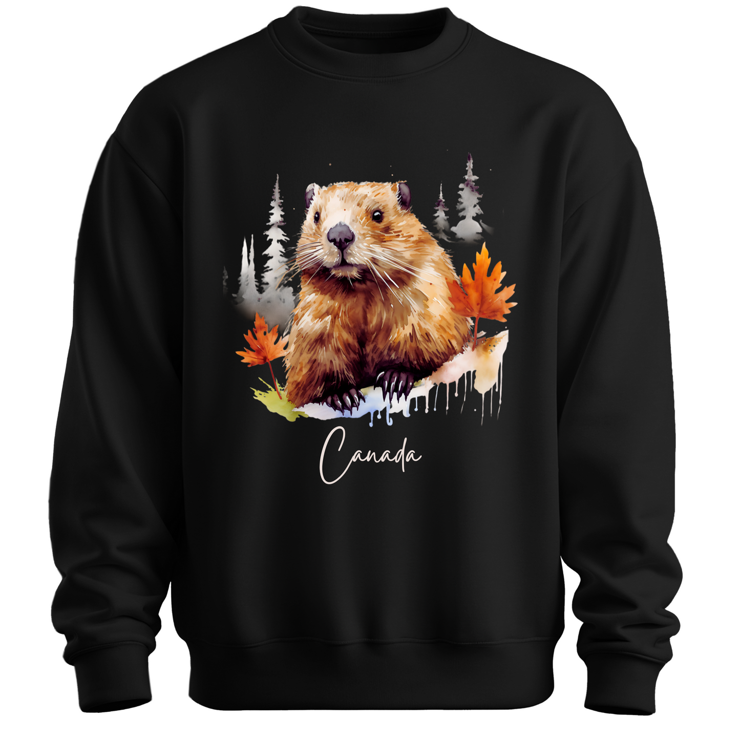 Hamster Explorer: Canada Adventure Unisex Sweatshirt
