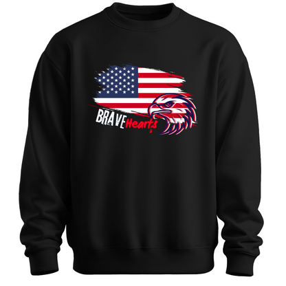 Brave Hearts – Patriot Hawk Sweatshirt