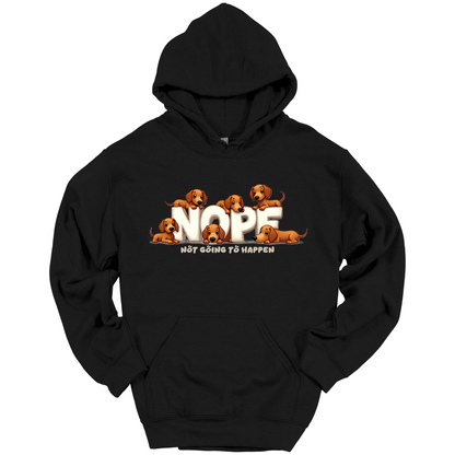 Dachshund NOPE Hoodie