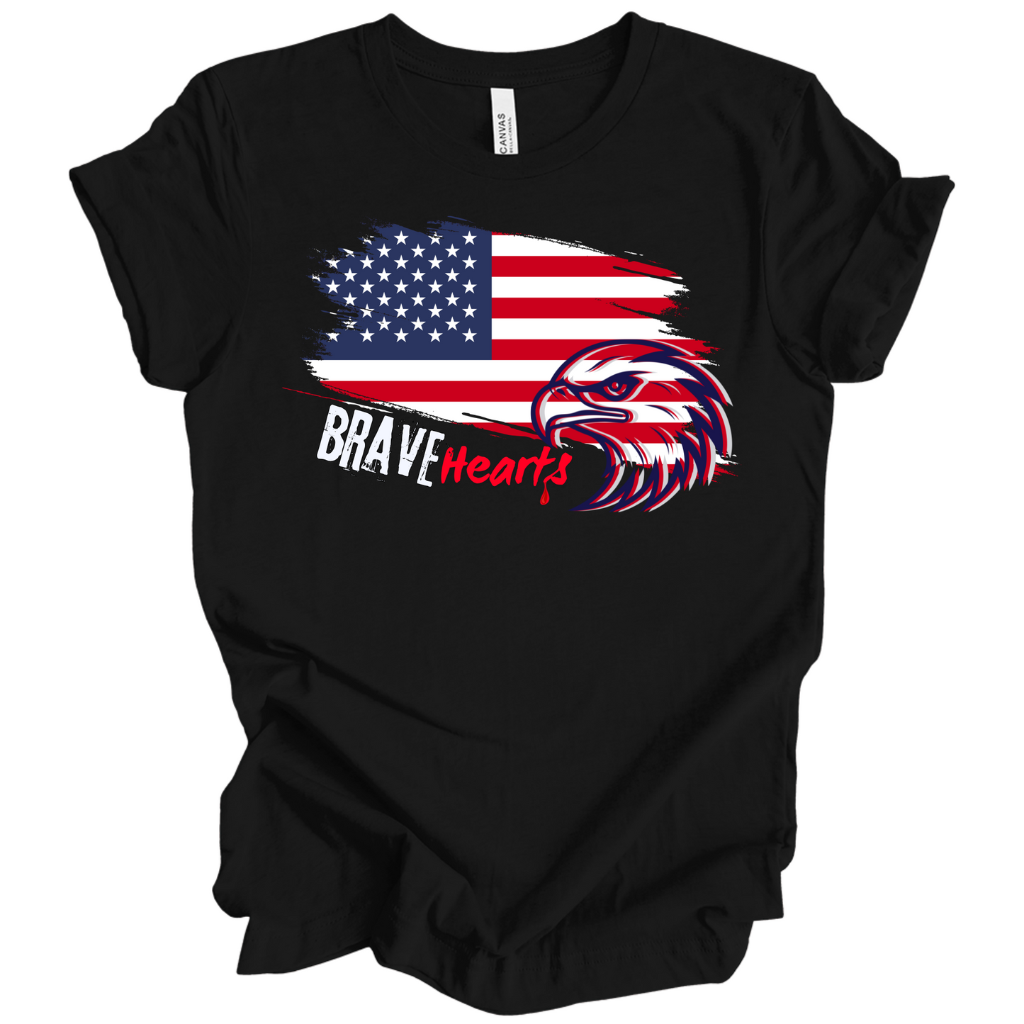 Brave Hearts – Patriot Hawk Tee