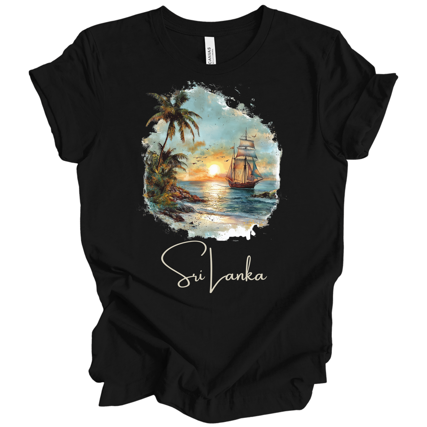 Sri Lanka Escape: Coastal Paradise Tee