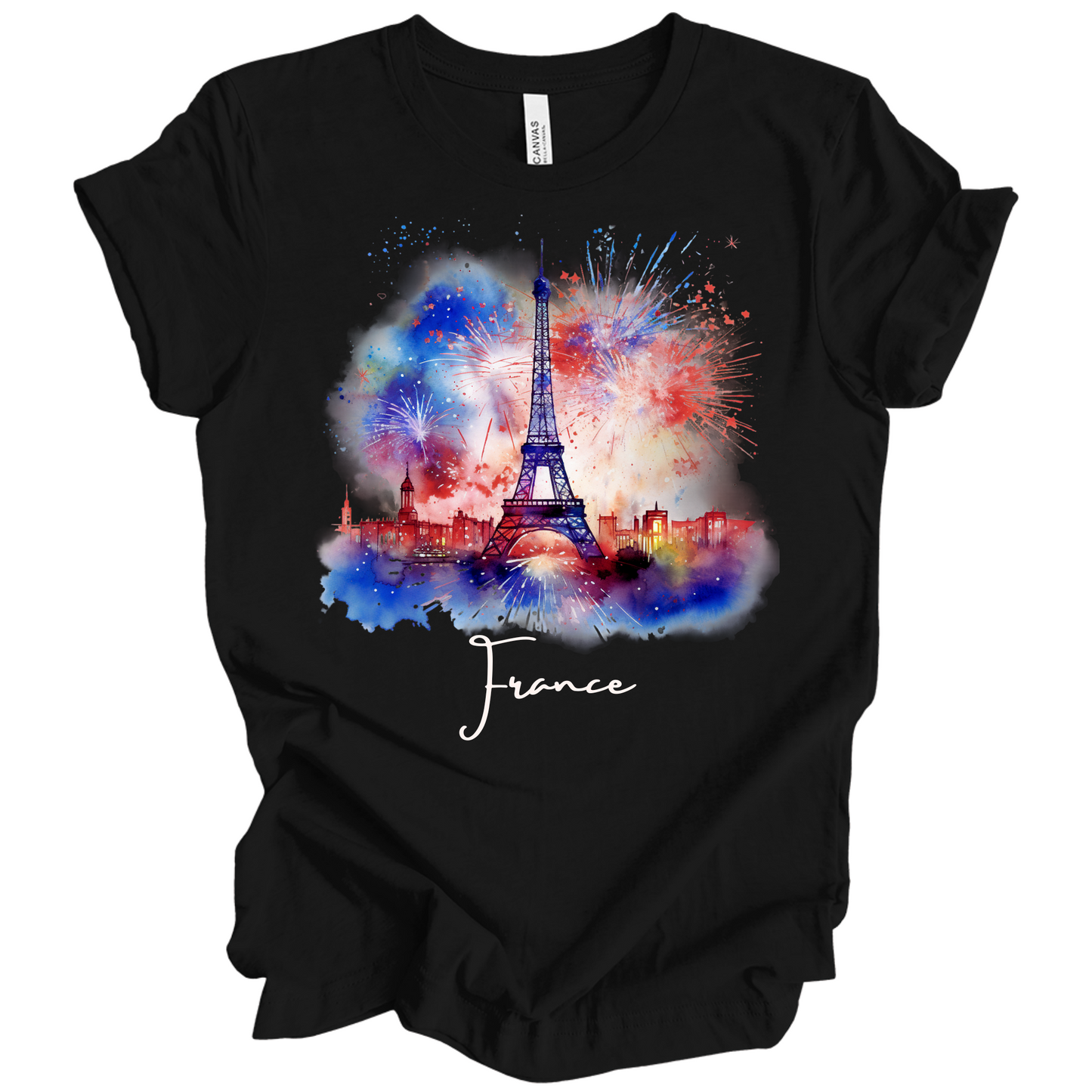 Wanderlust France, Paris: Eiffel Tower Tee