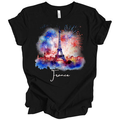 Wanderlust France, Paris: Eiffel Tower Tee
