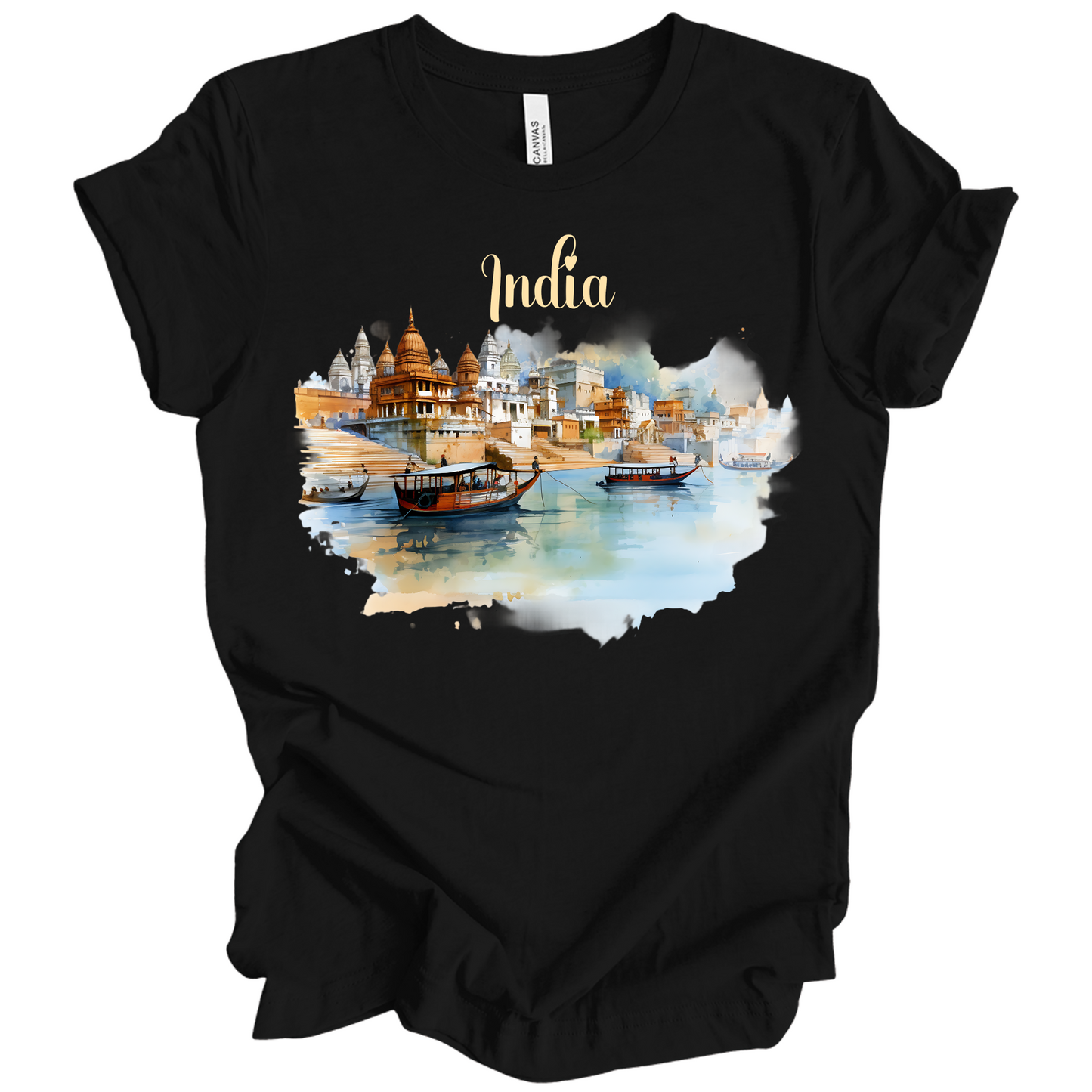 Sacred Waters: Ganga River India Tee