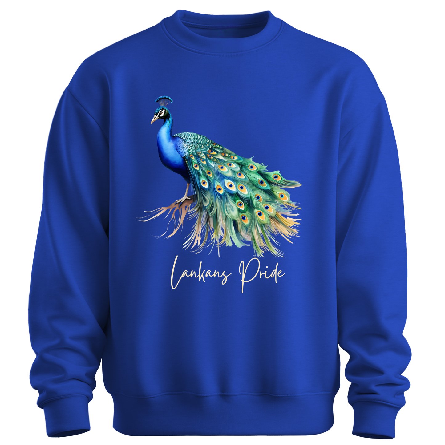 Majestic Peacock Sri Lanka Sweatshirt
