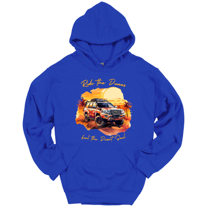Desert Dreams: Dubai Safari Adventure Hoodie