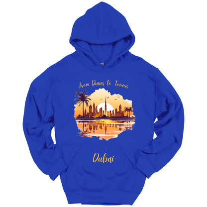 From Dunes to Towers: Dubai Adventure Hoodie