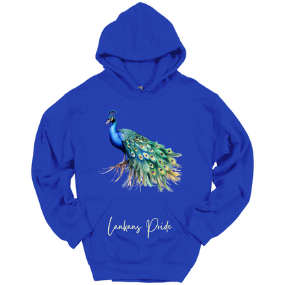 Majestic Peacock Sri Lanka Hoodie