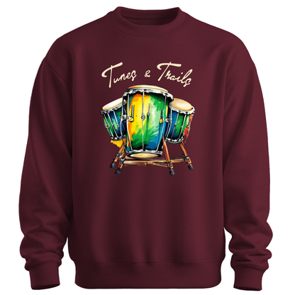 Tunes & Trails – Rhythmic Journeys Sweatshirt
