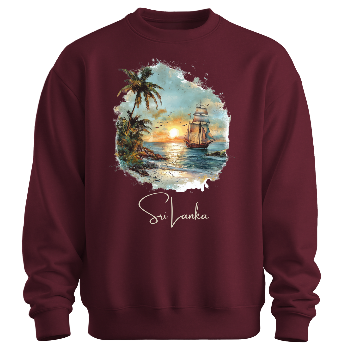 Sri Lanka Escape: Coastal Paradise Sweatshirt