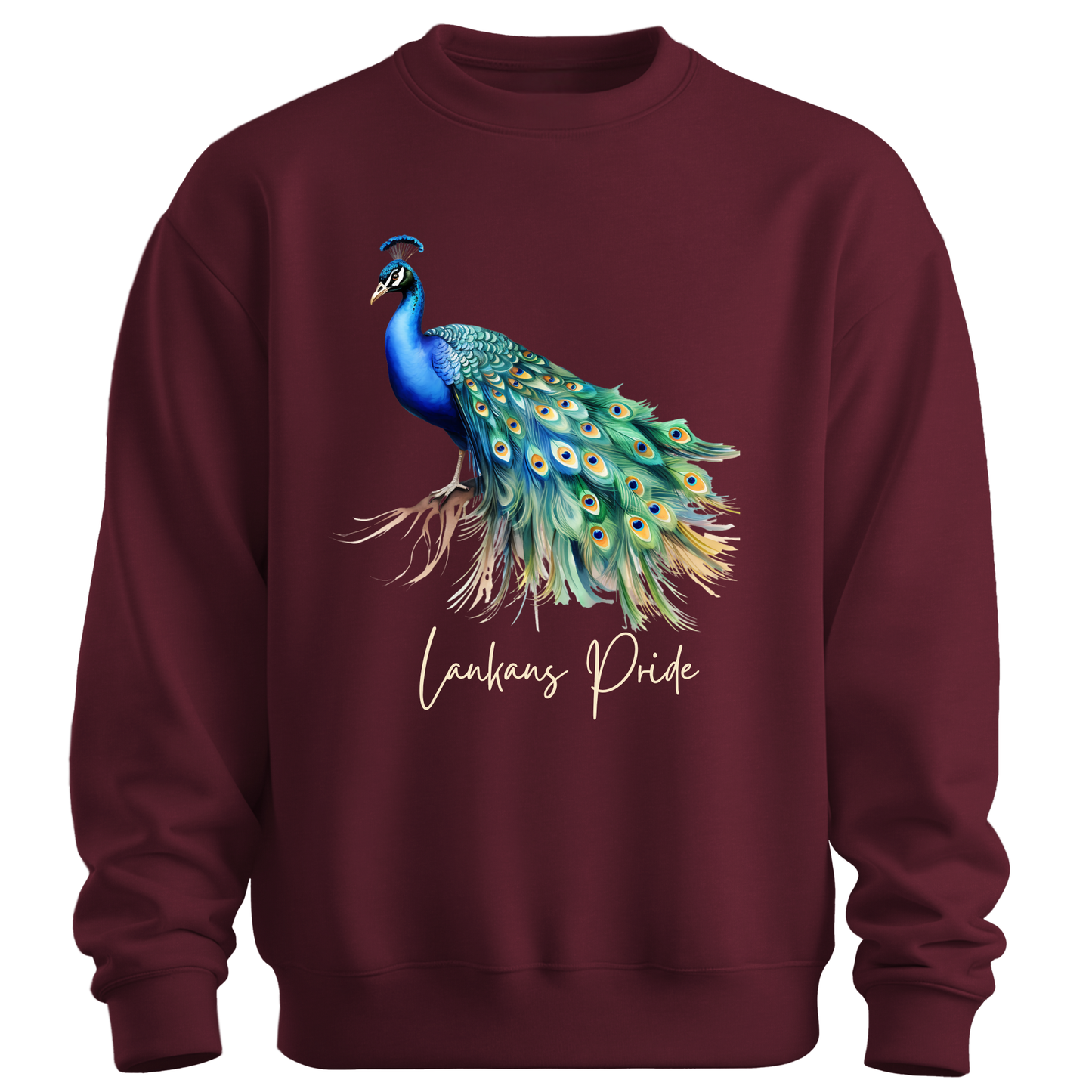 Majestic Peacock Sri Lanka Sweatshirt