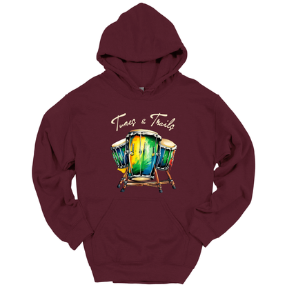 Tunes & Trails – Rhythmic Journeys Hoodie