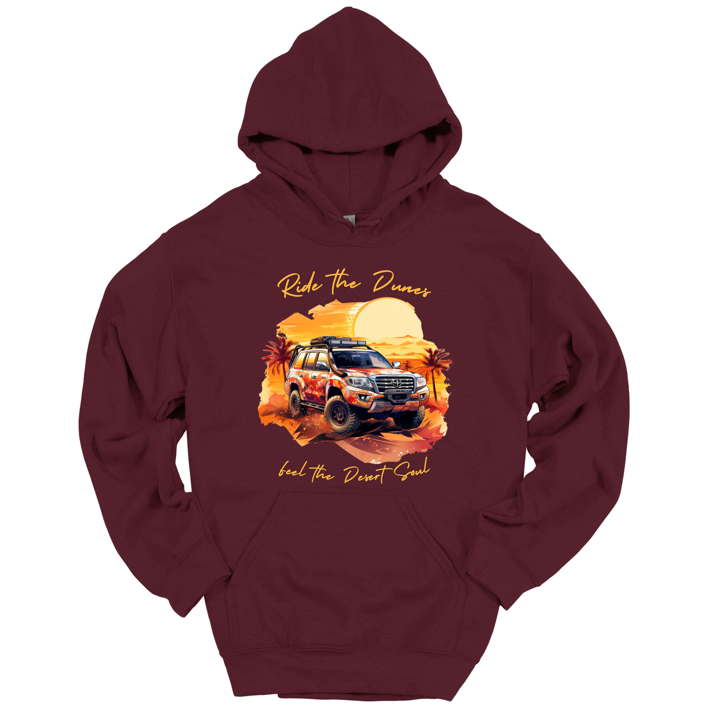 Desert Dreams: Dubai Safari Adventure Hoodie