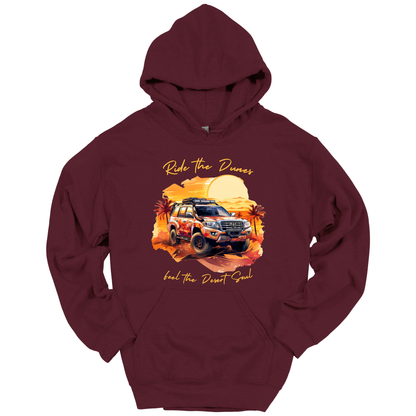 Desert Dreams: Dubai Safari Adventure Hoodie