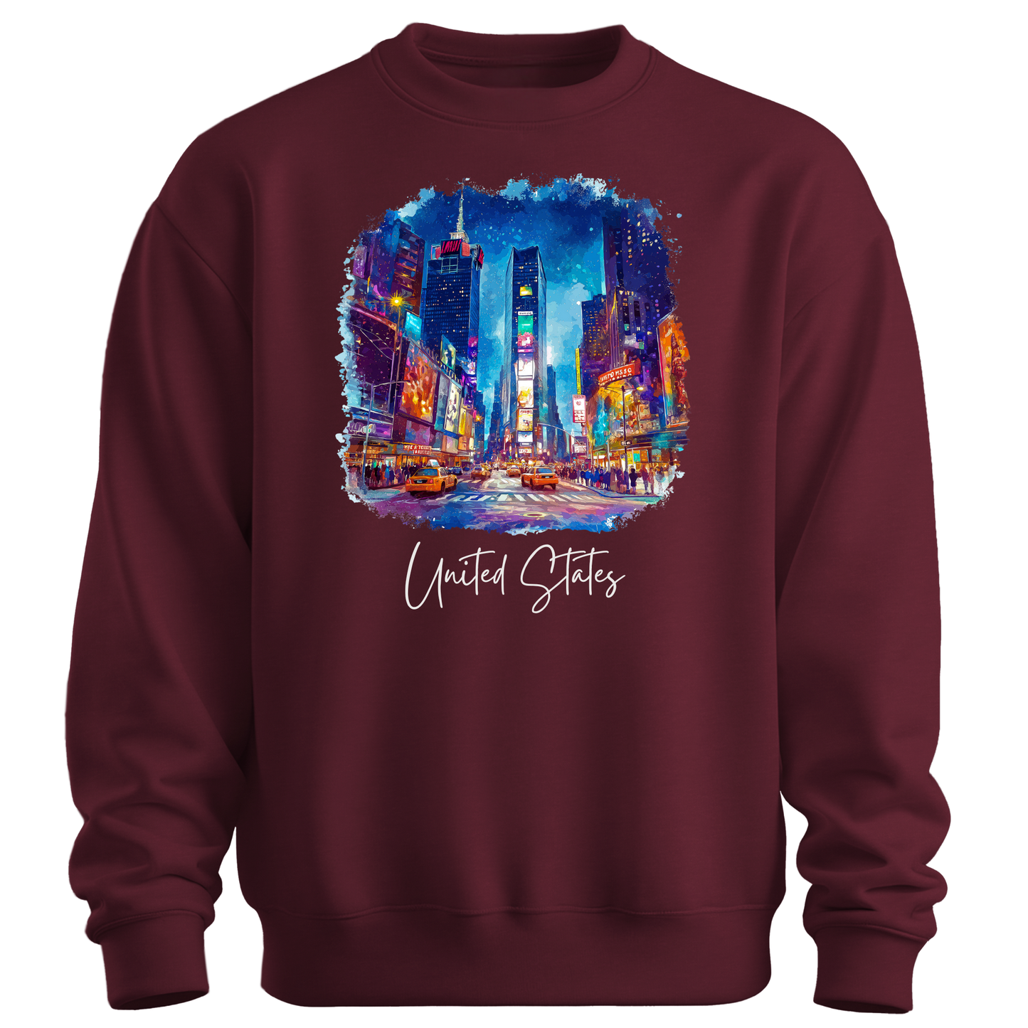 USA Time Square Sweatshirt
