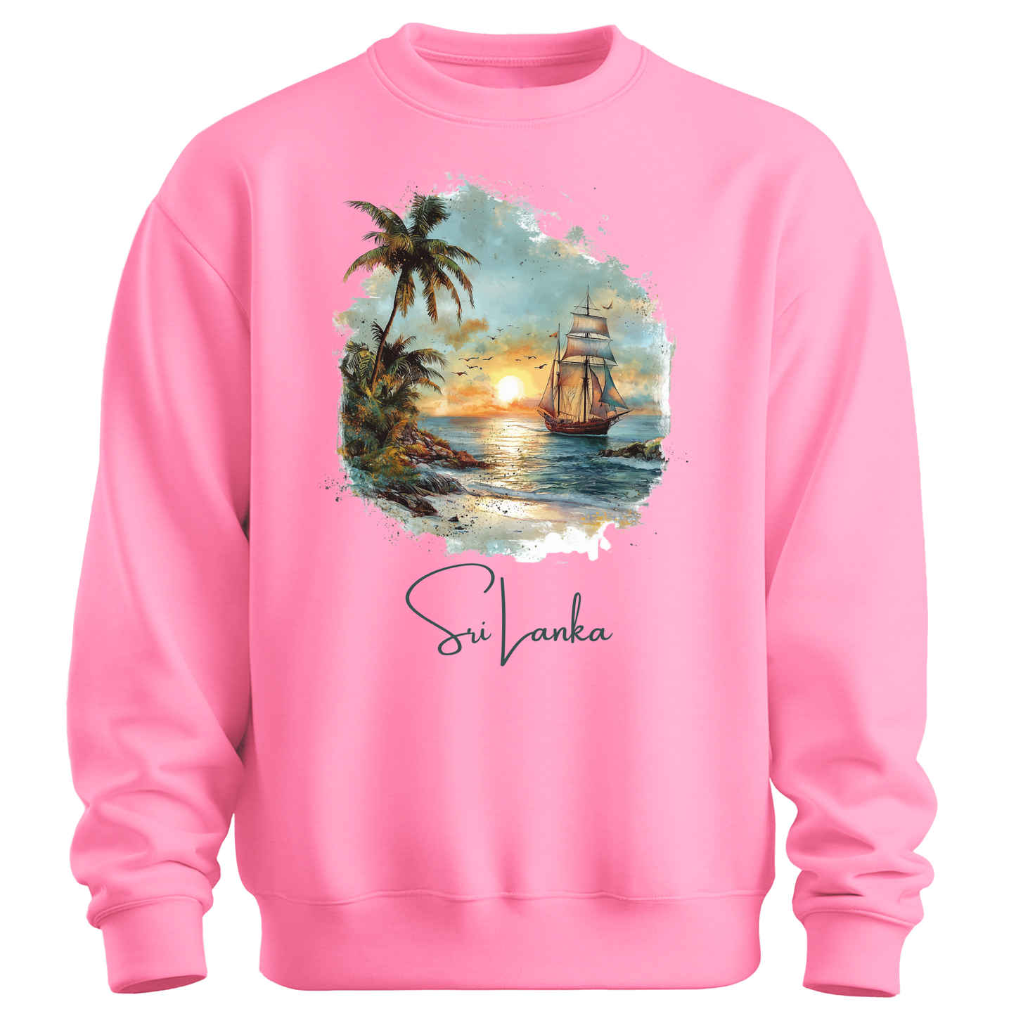 Sri Lanka Escape: Coastal Paradise Sweatshirt