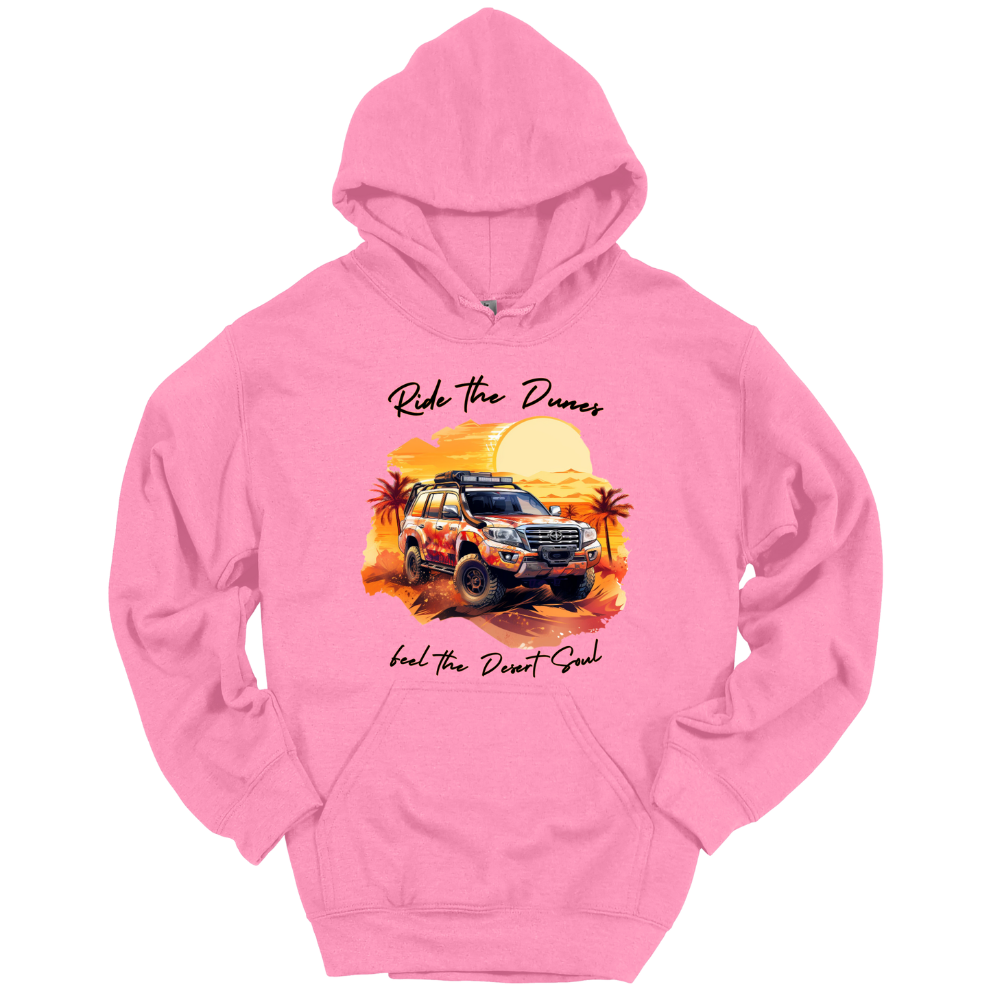 Desert Dreams: Dubai Safari Adventure Hoodie