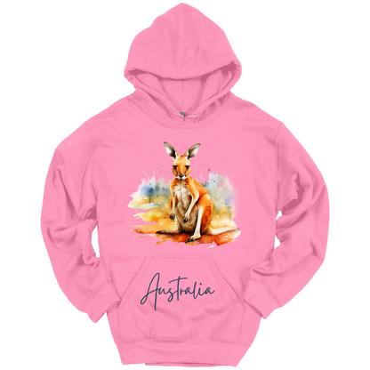 Aussie Hopper Kangaroo Travel Hoodie
