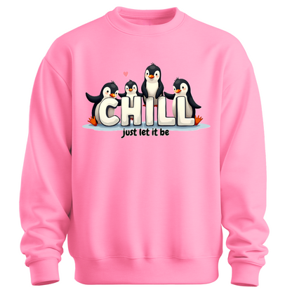 Chill Vibes Only – Penguin Edition Sweatshirt