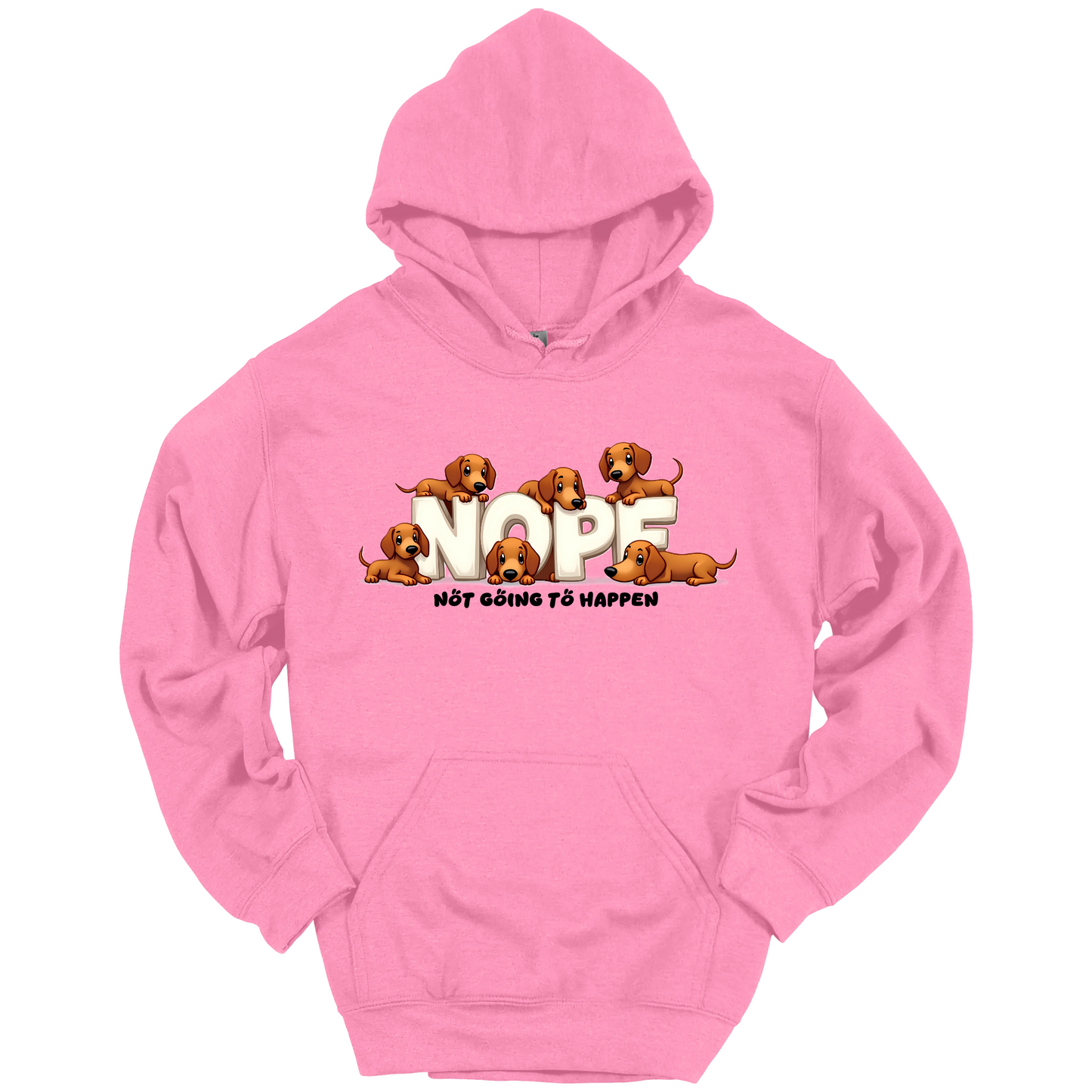 Dachshund NOPE Hoodie