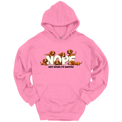 Dachshund NOPE Hoodie