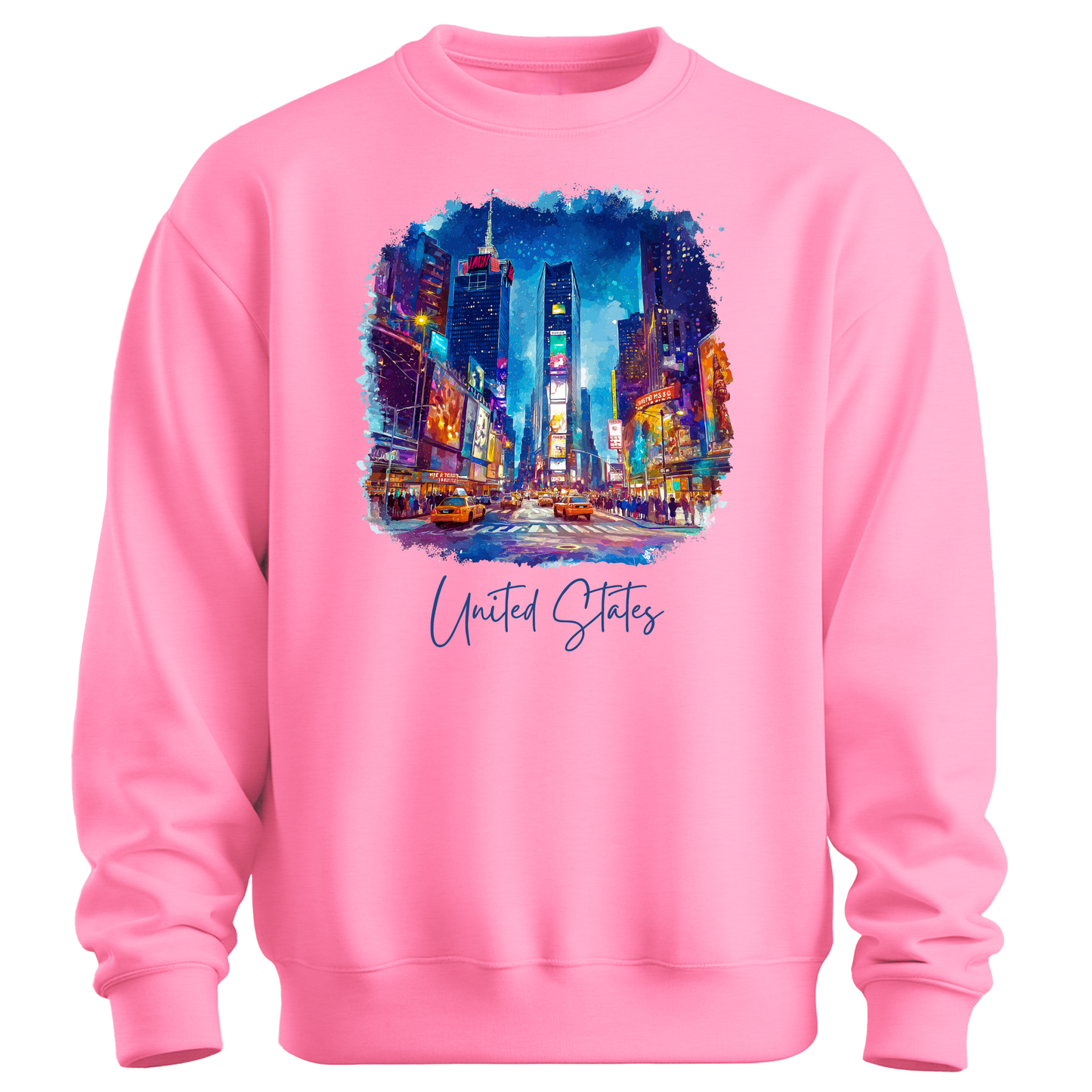 USA Time Square Sweatshirt
