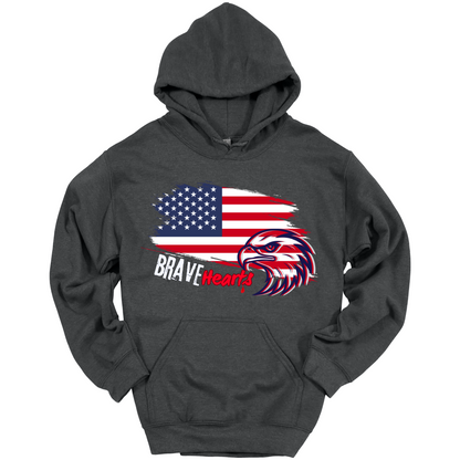 Brave Hearts – Patriot Hawk Hoodie