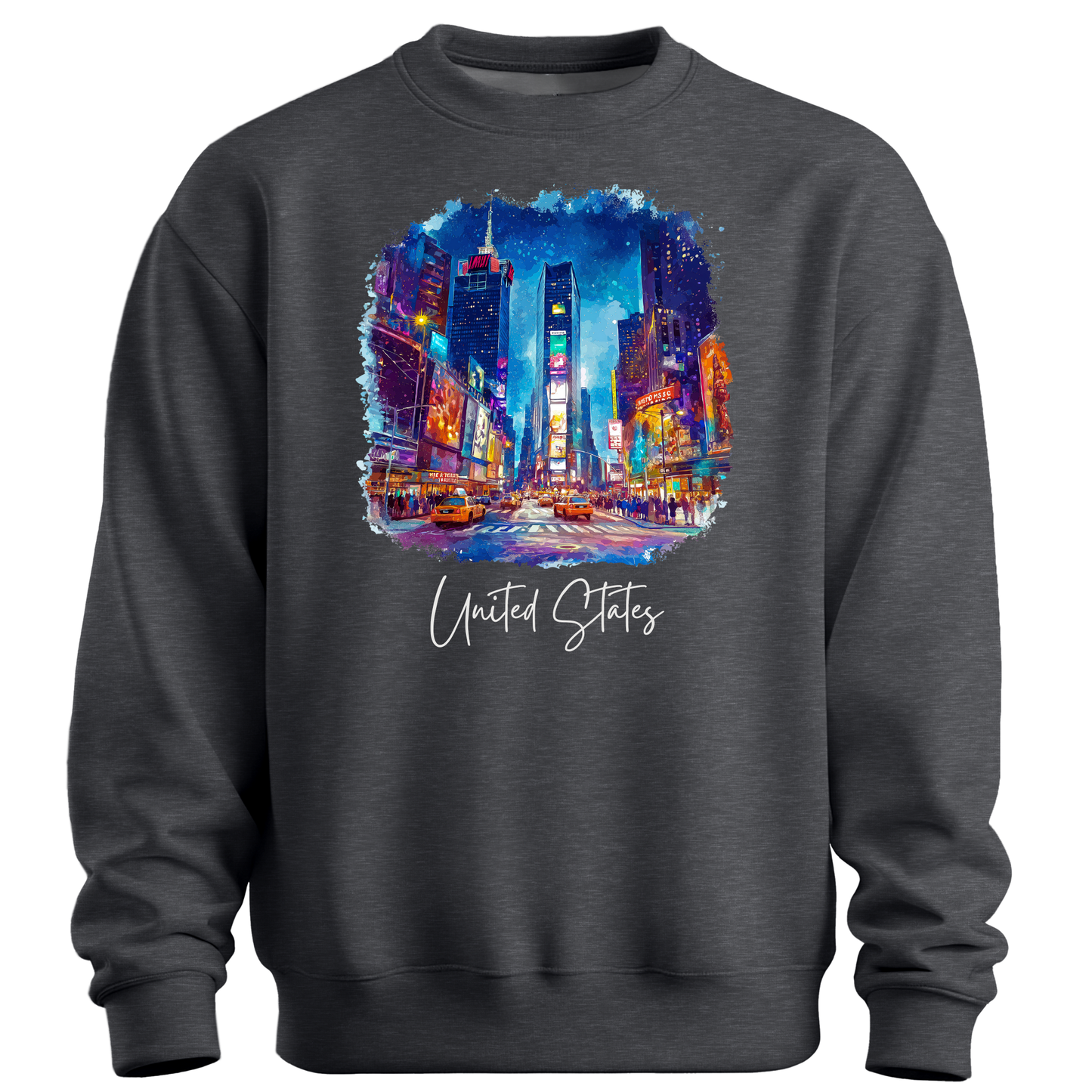 USA Time Square Sweatshirt