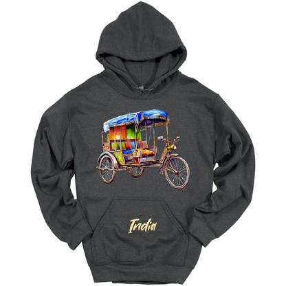 Rickshaw Rides: Explore India Hoodie