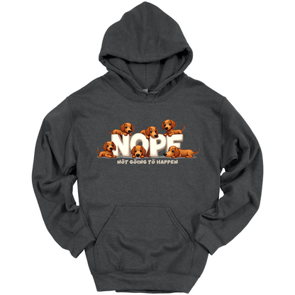 Dachshund NOPE Hoodie