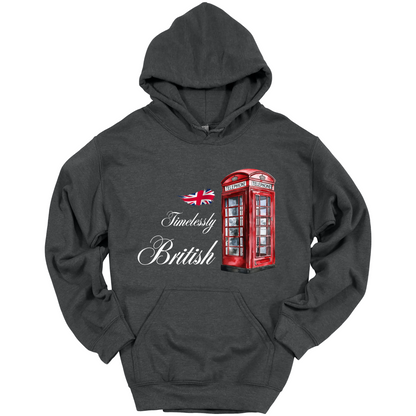 Timelessly British Red Phone Booth Unisex Hoodie