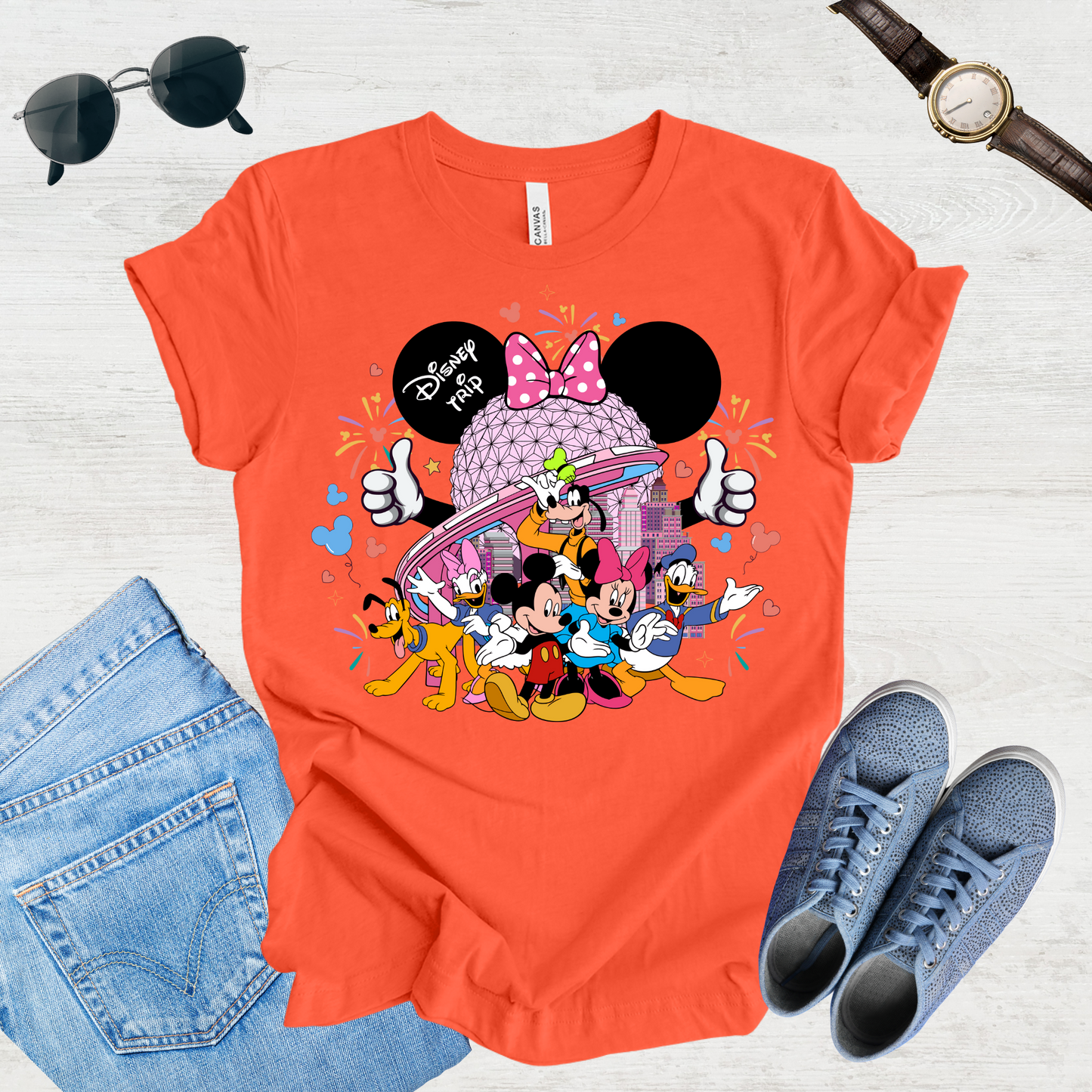 Minnie Mouse Ears & Memories Tee
