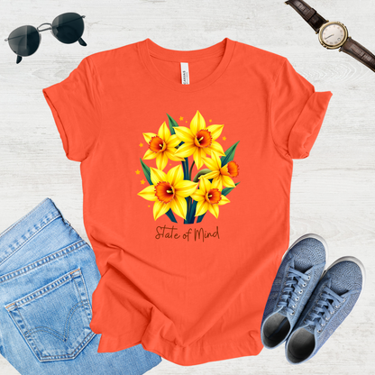 State of Mind Daffodil Bloom Tee