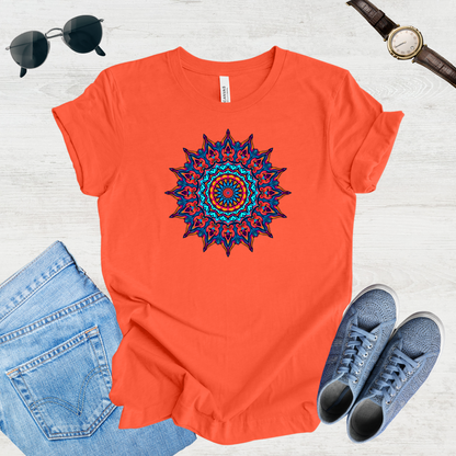 Radiant Mandala Unisex Tee