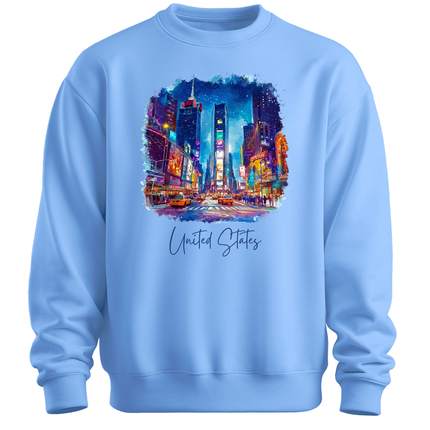 USA Time Square Sweatshirt