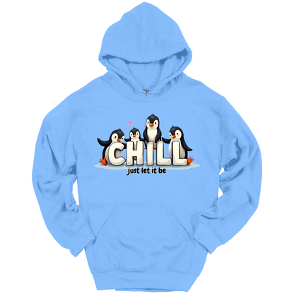 Chill Vibes Only – Penguin Edition Hoodie