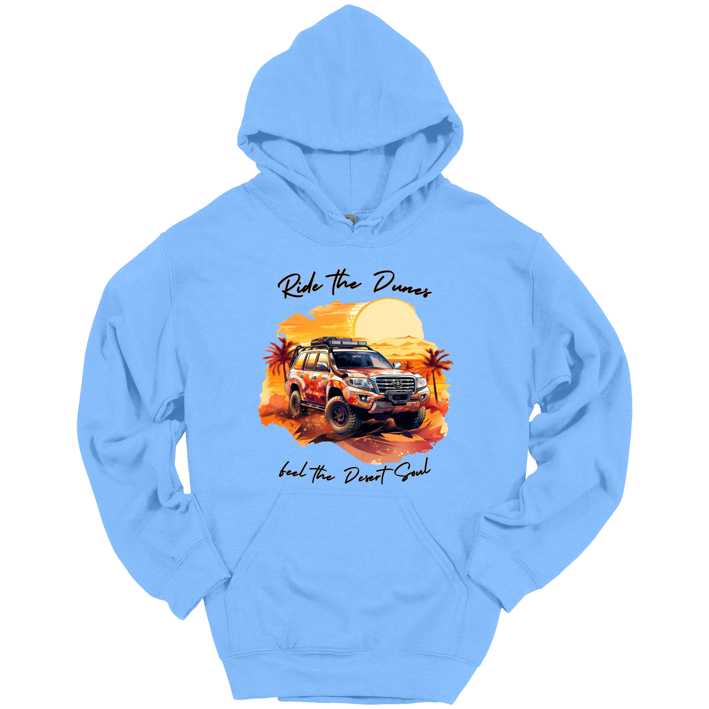 Desert Dreams: Dubai Safari Adventure Hoodie