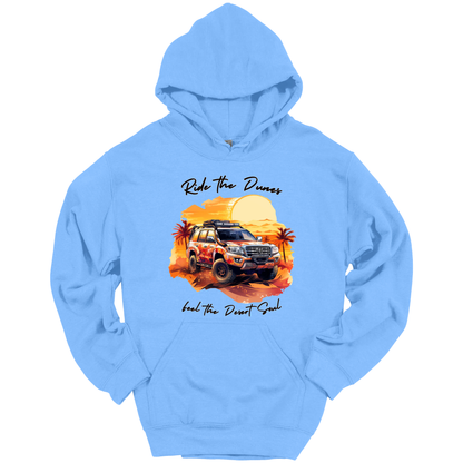 Desert Dreams: Dubai Safari Adventure Hoodie